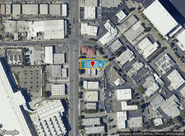  2275 De La Cruz Blvd, Santa Clara, CA Parcel Map