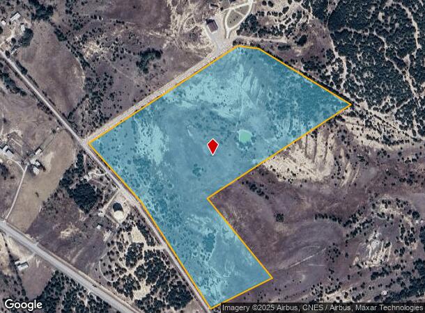 Cr4034 E S, Kempner, TX Parcel Map