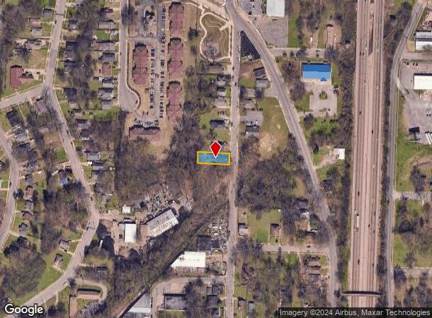  1535 Gaither St, Memphis, TN Parcel Map