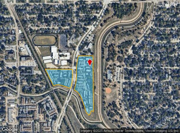 4000 Watonga Blvd, Houston, TX Parcel Map