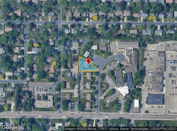  2733 Virginia Ave N, Minneapolis, MN Parcel Map