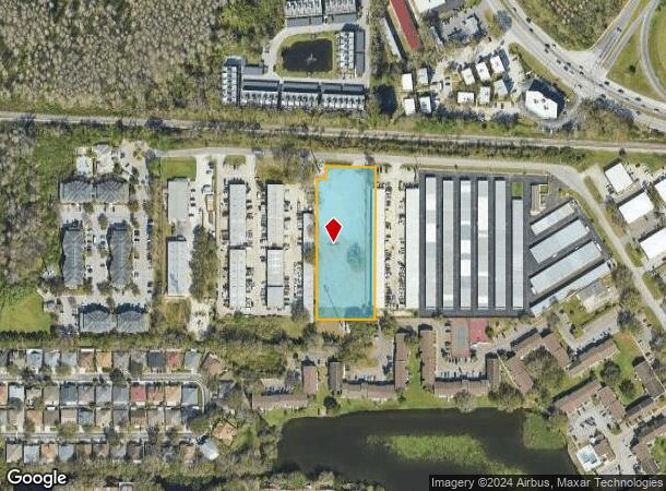  9400 Lazy Ln, Tampa, FL Parcel Map