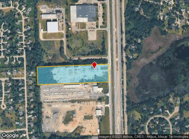 7474 Whitmore Lake Rd, Brighton, MI Parcel Map