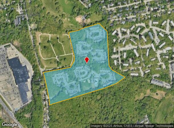  10 Woodridge Rd, North Andover, MA Parcel Map