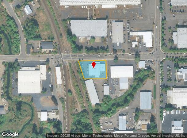 7320 Sw Bonita Rd, Portland, OR Parcel Map