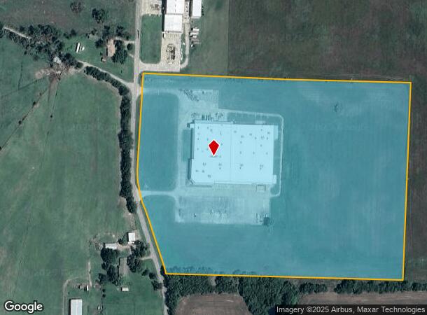  2430 Albert Broadfoot St, Bonham, TX Parcel Map