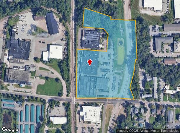 208 Flynn Ave, Burlington, VT Parcel Map