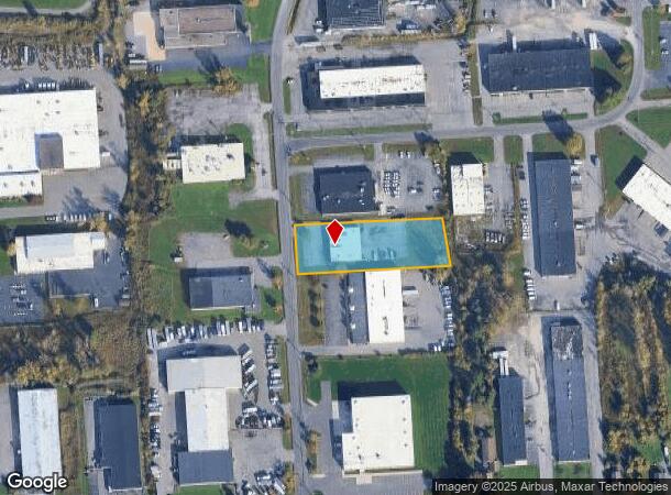 6027 Corporate Dr, East Syracuse, NY Parcel Map