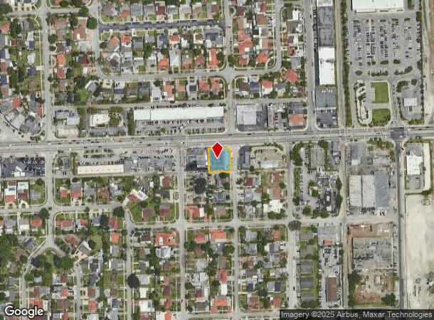  7160 Sw 8Th St, Miami, FL Parcel Map