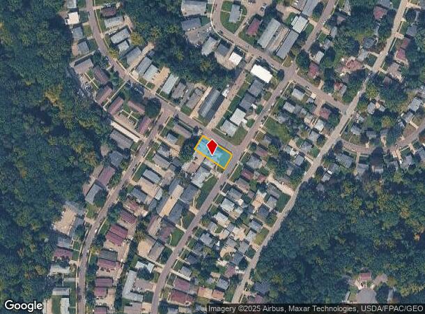  532 Treeside Dr, Akron, OH Parcel Map