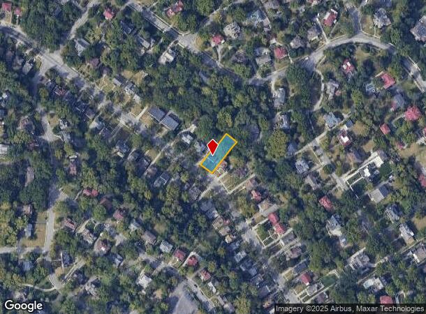 750 E Mitchell Ave, Cincinnati, OH Parcel Map
