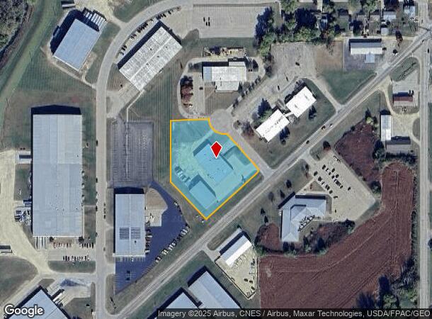  2000 Manufacturing Dr, Clinton, IA Parcel Map
