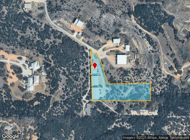 252 Frog Pond Ln, Dripping Springs, TX Parcel Map