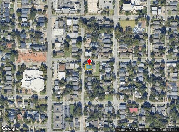 1703 S Quaker Ave, Tulsa, OK Parcel Map