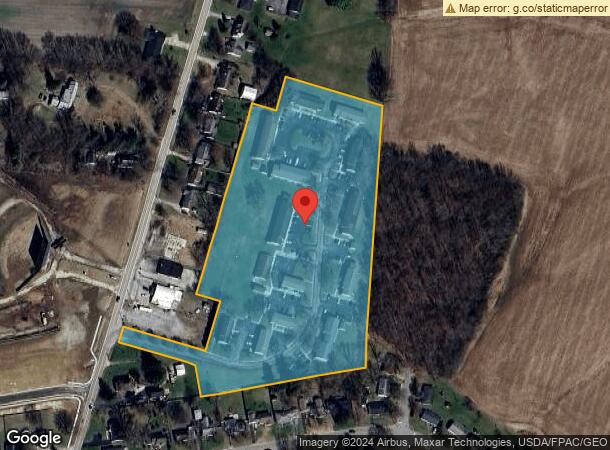  1151 Brownberry Dr, Wilmington, OH Parcel Map