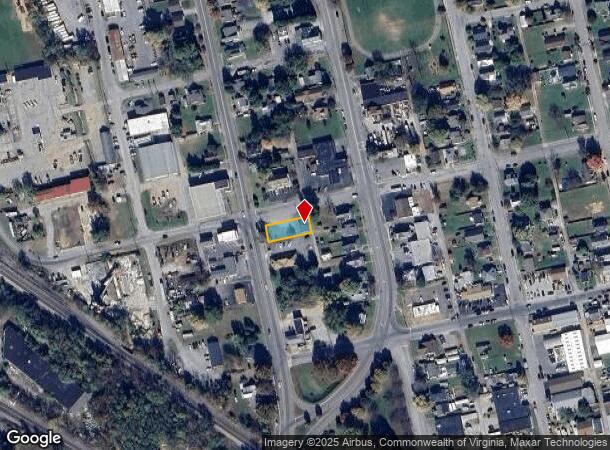  210 E 7Th St, Salem, VA Parcel Map