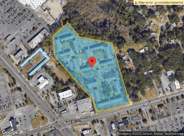  4350 W Fairfield Dr, Pensacola, FL Parcel Map