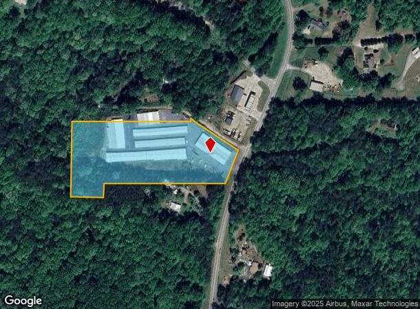 3318 Auraria Rd, Dahlonega, GA Parcel Map