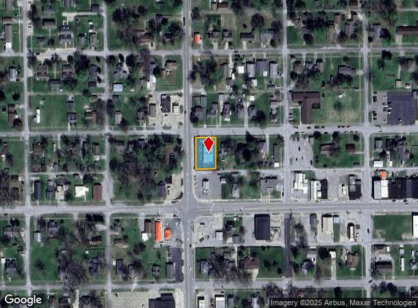 101 N A B North Park St, Sesser, IL Parcel Map