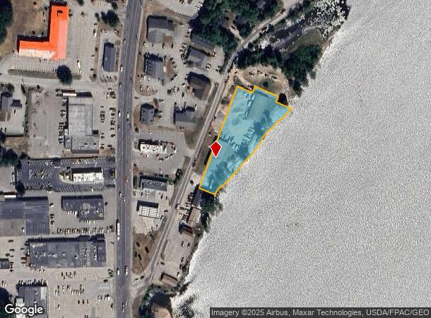  61 N River Rd, Auburn, ME Parcel Map