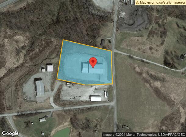  903 Old Brick Rd, West Alexander, PA Parcel Map