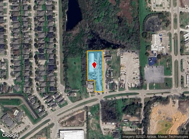  809 Genoa Red Bluff Rd, Pasadena, TX Parcel Map
