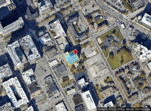  501 3Rd Ave S, Nashville, TN Parcel Map