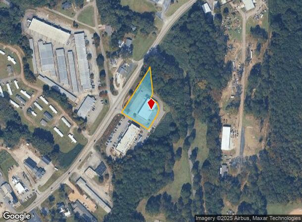  2157 W West Point Rd, Lagrange, GA Parcel Map