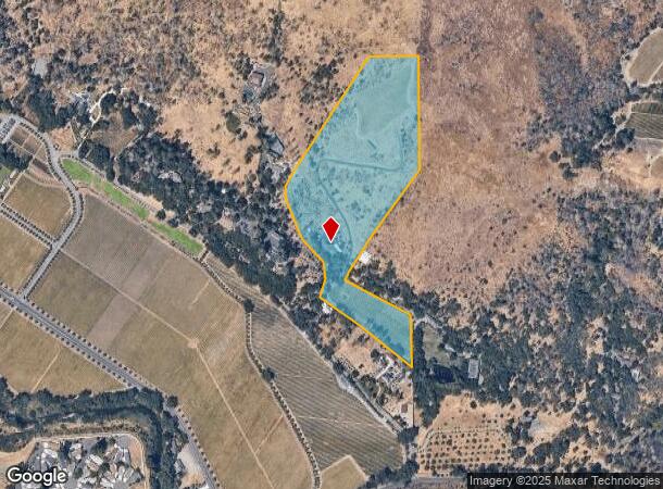  500 Meadowood Ln, Saint Helena, CA Parcel Map