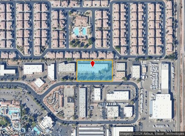  100 W Hoover Ave, Mesa, AZ Parcel Map