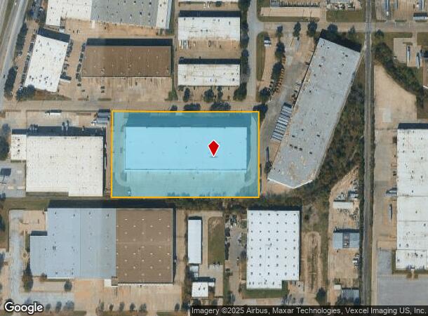  732 Avenue R, Grand Prairie, TX Parcel Map