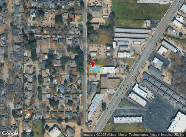 3055 Medlin Dr, Arlington, TX Parcel Map