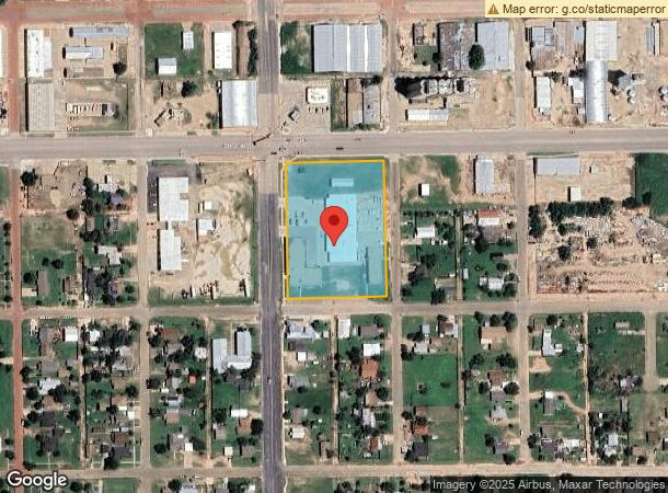  402 N Date St, Plainview, TX Parcel Map