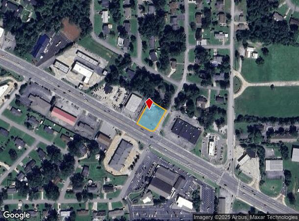 1499 Battlefield Pky, Fort Oglethorpe, GA Parcel Map