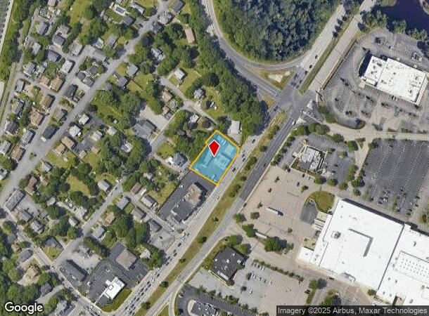  629 Bald Hill Rd, Warwick, RI Parcel Map