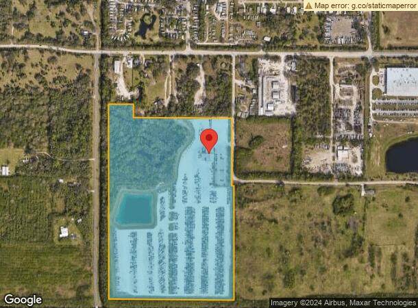  2601 Center Rd, Fort Pierce, FL Parcel Map