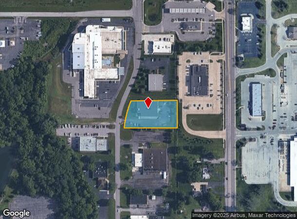 1415 Magnavox Way, Fort Wayne, IN Parcel Map