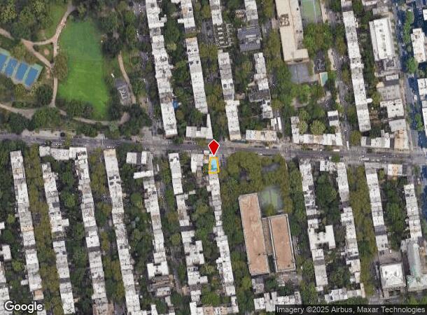 186 Dekalb Ave, Brooklyn, NY Parcel Map