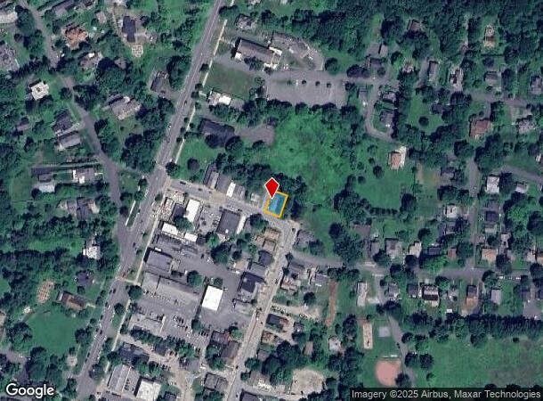  25 Franklin St, Lenox, MA Parcel Map