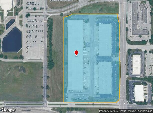 10560 Lackman Rd, Lenexa, KS Parcel Map