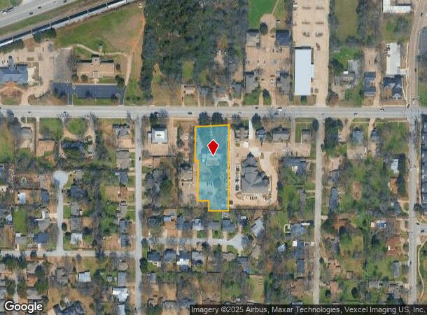 1400 W Abram St, Arlington, TX Parcel Map