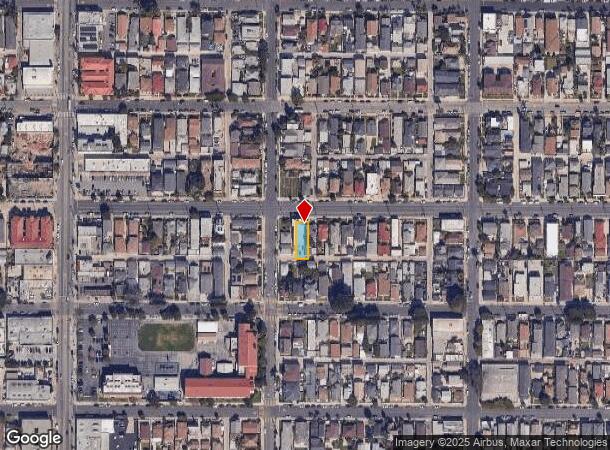 383 W 14Th St, San Pedro, CA Parcel Map