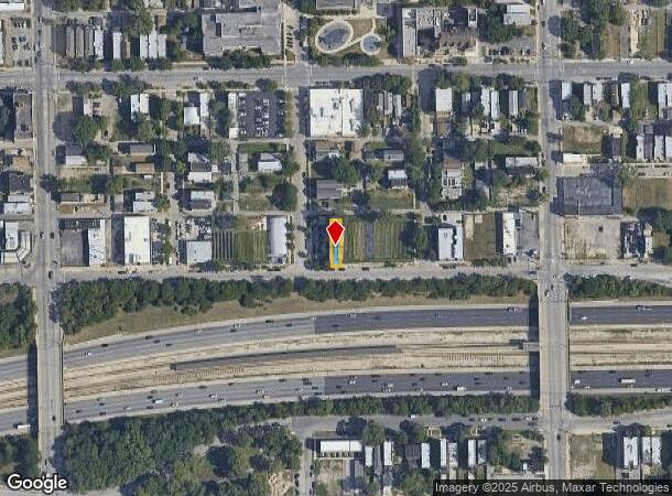  2854 W Van Buren St, Chicago, IL Parcel Map