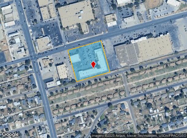  3205 W Cuthbert Ave, Midland, TX Parcel Map