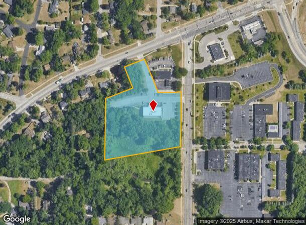  3001 Fuller Ave Ne, Grand Rapids, MI Parcel Map