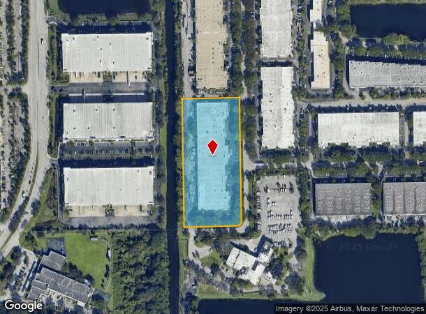 3001 Nw 25Th Ave, Pompano Beach, FL Parcel Map