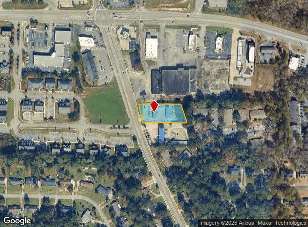 1521 Forest Hill Rd, Macon, GA Parcel Map