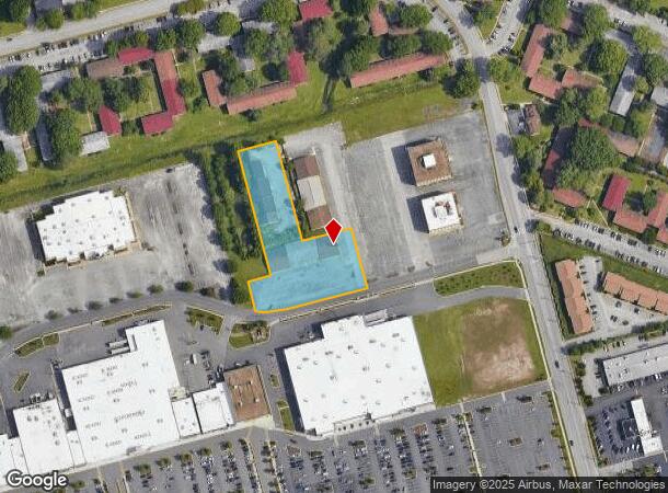  2021 Cunningham Dr, Hampton, VA Parcel Map