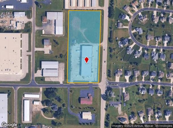  W1206 Industrial Dr, Ixonia, WI Parcel Map