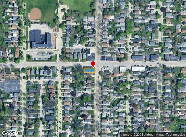  8401 W Becher St, Milwaukee, WI Parcel Map